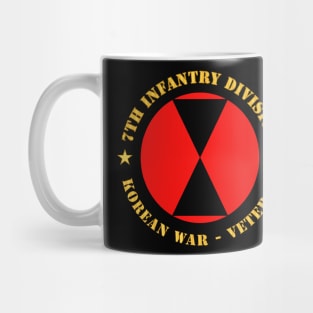 7th Infantry Division - Korean War - Veteran wo Bkgrd Mug